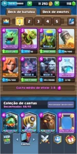 CLASH ROYALE NIVEL 9 ARENA 8 BARATA