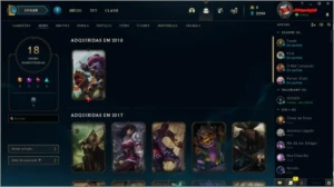 Conta League of Legends LOL