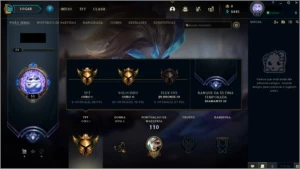 Conta lol lvl51 30 campeões gold 1 (Detalhes na descrição) - League of Legends