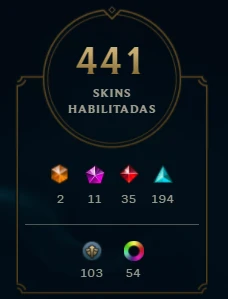 Conta LoL com Skins super raras + 400 skins, todos campeões. - League of Legends