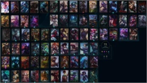 Conta de LOL LEAGUE OF LEGENDS PLATINA I LEVEL 260 ✅