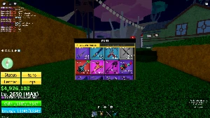 Conta Blox Fruits level Maximo e CDK + GH - Roblox