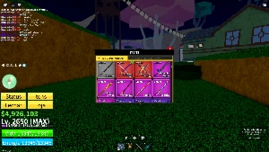 Conta Blox Fruits level Maximo e CDK + GH - Roblox