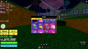 Conta Blox Fruits level Maximo e CDK + GH - Roblox