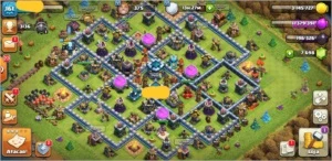 Conta Cv13 Bem Upada - Clash of Clans