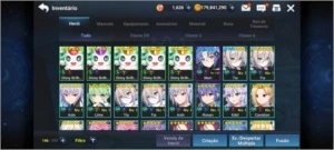 conta de grand chase mobile - Outros