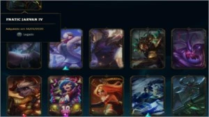 Conta Ouro Falta 7 Hero, 53 skins - League of Legends LOL