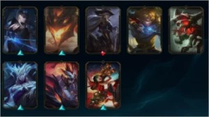 Conta Ouro Falta 7 Hero, 53 skins - League of Legends LOL