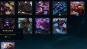 Conta Ouro Falta 7 Hero, 53 skins - League of Legends LOL