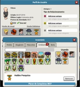 Vendo Conta Habbo (Super Raros)