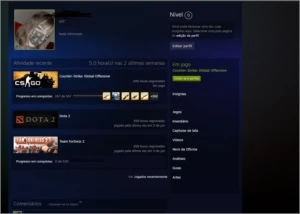 CS:GO PRIME OURO MERCADO STEAM BANIDO