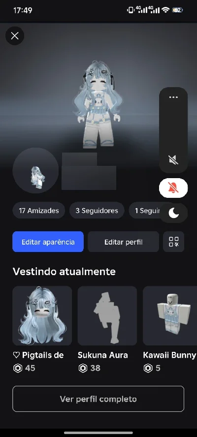 Vendo conta De Roblox E blox fruits