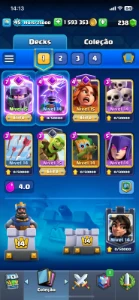 Conta De Clash Royale E Clash Of Clans