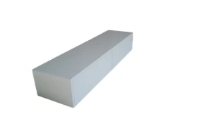 Bancada Suspensa Off White com 2 Gavetas 120x33x20cm - Artesanato e Personalizados