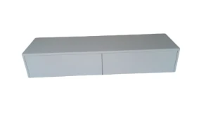 Bancada Suspensa Off White com 2 Gavetas 120x33x20cm - Artesanato e Personalizados