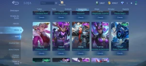 Conta mobile legends desde 2019