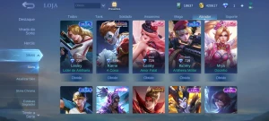 Conta mobile legends desde 2019