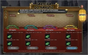 Conta naruto online top 3 sv novo com naruto 6 caminhos ! - Outros