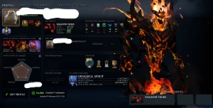 Conta 4600 MMR, Divino 1 - DOTA 2
