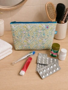 Necessaire Artesanal - Azulejos ou Capivaras - Artesanato e Personalizados