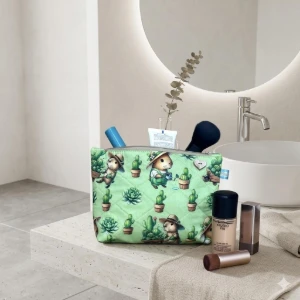 Necessaire Artesanal - Azulejos ou Capivaras - Artesanato e Personalizados