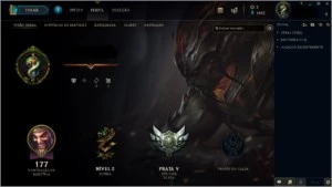 Conta Prata V Level 47, 64 Campeões - League of Legends LOL