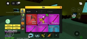 Conta de blox fruits - Roblox