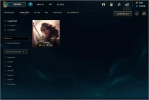 Conta League of Legends LoL 315 skins habilitadas Conta 2013