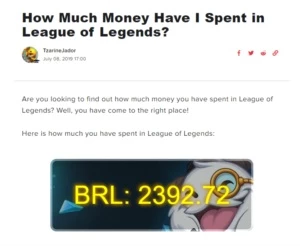 Conta League of Legends LoL 315 skins habilitadas Conta 2013
