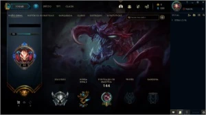 Conta Prata 3 com 8 frag de skins epica - League of Legends LOL