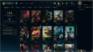 Conta Prata 3 com 8 frag de skins epica - League of Legends LOL
