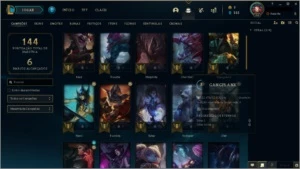Conta Prata 3 com 8 frag de skins epica - League of Legends LOL