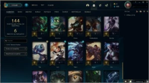 Conta Prata 3 com 8 frag de skins epica - League of Legends LOL