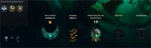 Conta Smurf Platina 4 lvl 35 22 campeoes - League of Legends LOL