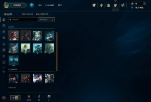 Conta Lol 2016 Dono Único | Esmeralda | 145 Skins | Lvl 329 - League of Legends