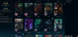 Conta Lol 2016 Dono Único | Esmeralda | 145 Skins | Lvl 329 - League of Legends