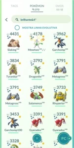 Conta Pokemon GO Com Mewtwo 100%Shiny - Pokémon