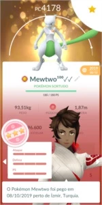 Conta Pokemon GO Com Mewtwo 100%Shiny - Pokémon