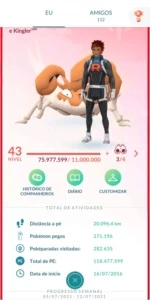 Conta Pokemon GO Com Mewtwo 100%Shiny - Pokémon