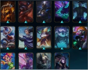 VENDO CONTA 274  SKINS - League of Legends LOL