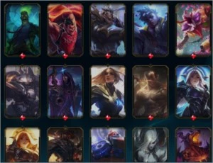 VENDO CONTA 274  SKINS - League of Legends LOL