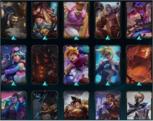 VENDO CONTA 274  SKINS - League of Legends LOL