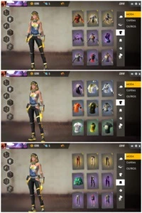 Conta diamante 2 gemada - Free Fire