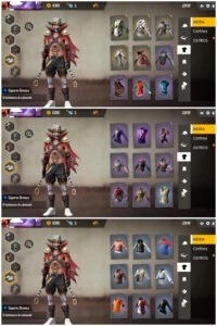 Conta diamante 2 gemada - Free Fire