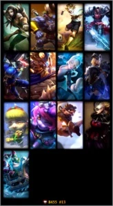 Conta Prata 3 (Borda Platina) - League of Legends LOL