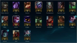 Conta Prata 3 (Borda Platina) - League of Legends LOL