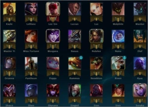 Conta Prata 3 (Borda Platina) - League of Legends LOL