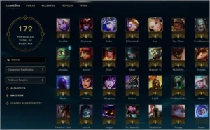Conta League of Legends - Prata + Borda 42 Champs+ e Skins+ LOL