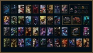 Conta 5 anos em League of Legends - Platina - Skins Raras LOL