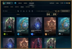 Conta 5 anos em League of Legends - Platina - Skins Raras LOL